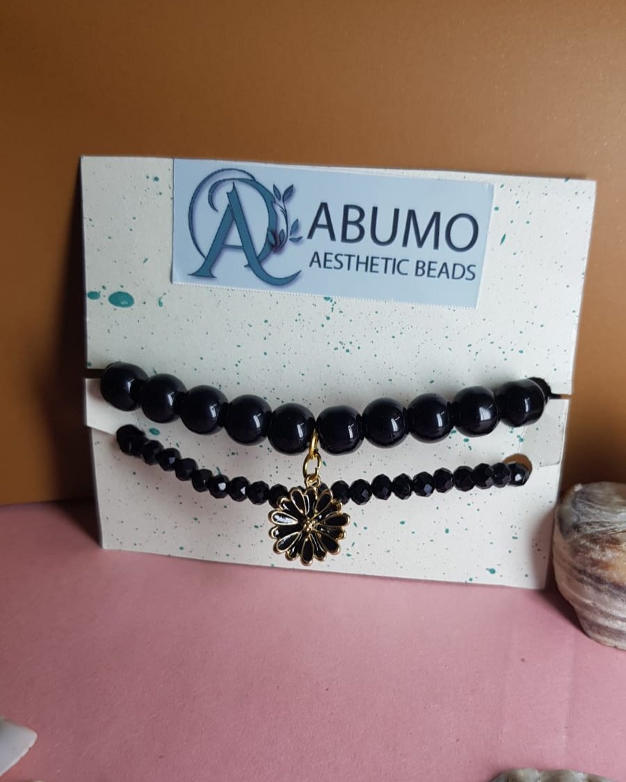 Midnight Bloom Bracelet Set