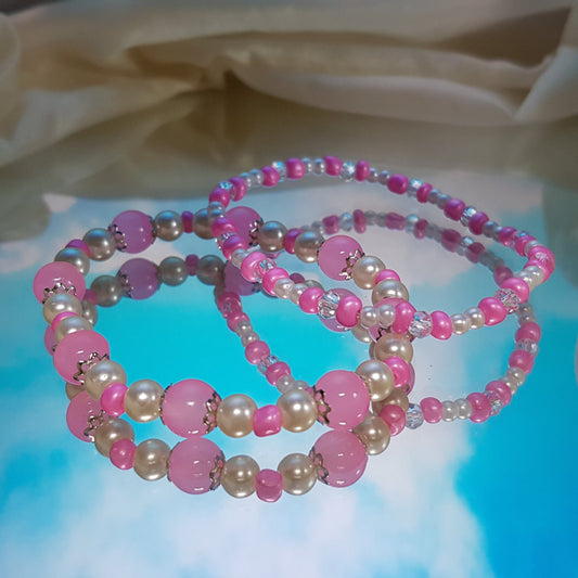 Pink Dream Bracelet Set